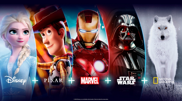 Disney+, plataforma de streaming