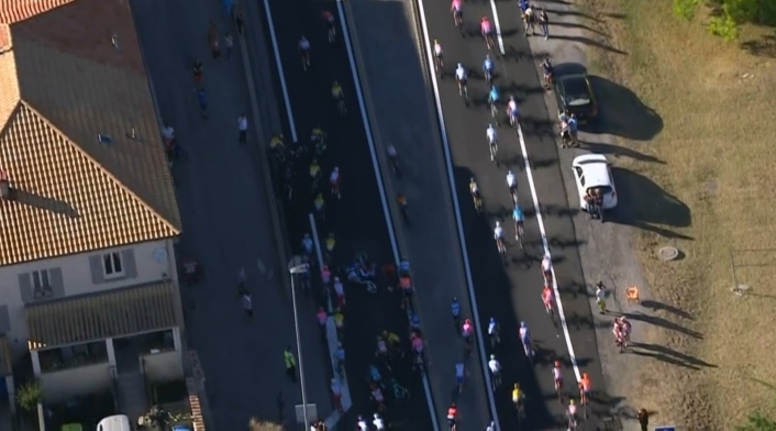Caída Tour de Francia 2020, etapa 3