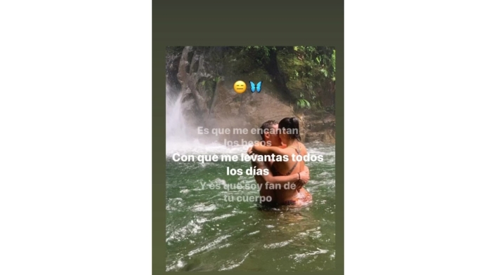 Andreina Fiallo y Javier Reina juntos