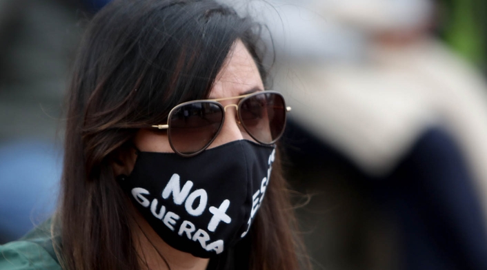 Protesta de jóvenes por la vida