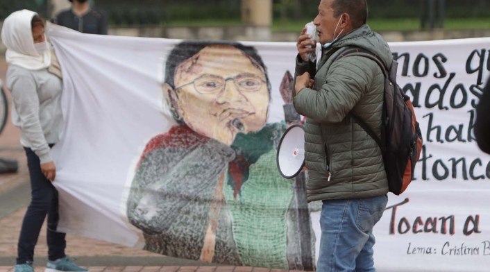 Protesta de jóvenes por la vida