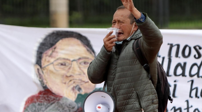 Protesta de jóvenes por la vida