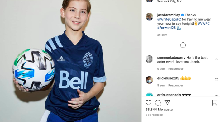 Jacob Tremblay, protagonista de Wonder