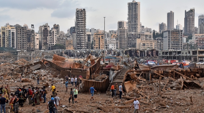 Explosión en Beirut, Líbano