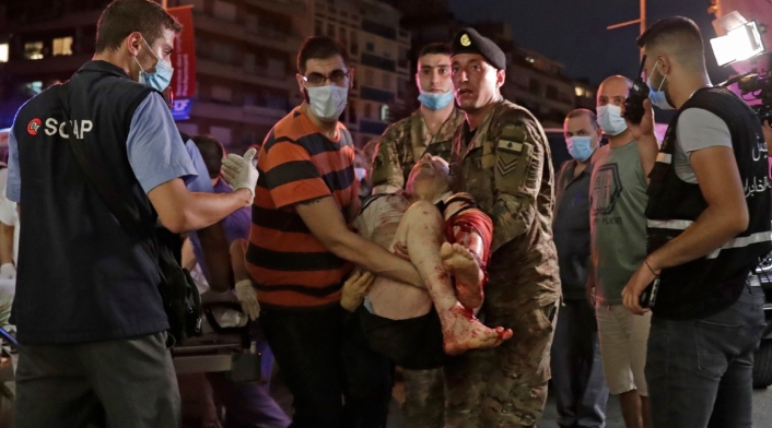 Explosión en Beirut, Líbano