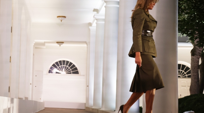 Melania Trump en convención republicana