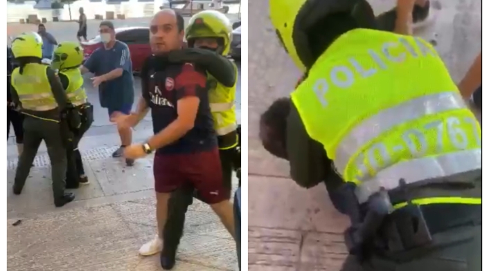 Agresión de policías a hijos de congresista Alonso Del Río Agresión de policías a hijos de congresista Alonso Del Río