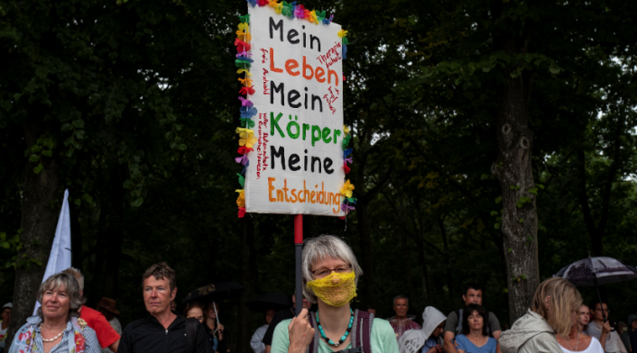 Protestas coronavirus en Alemania