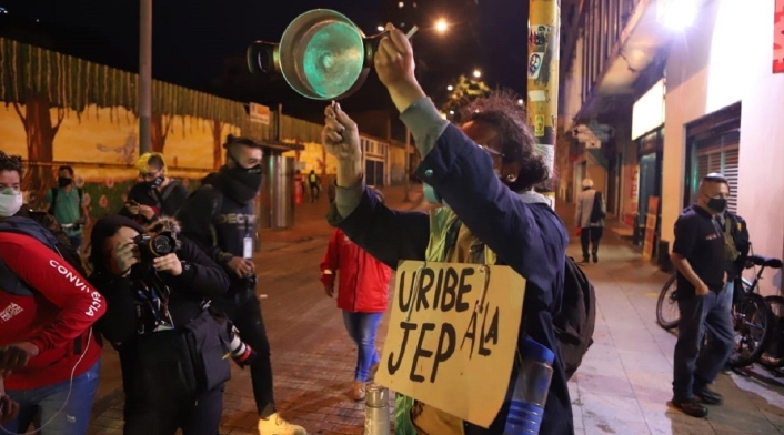 Protestas Bogotá 4 de agosto 2020