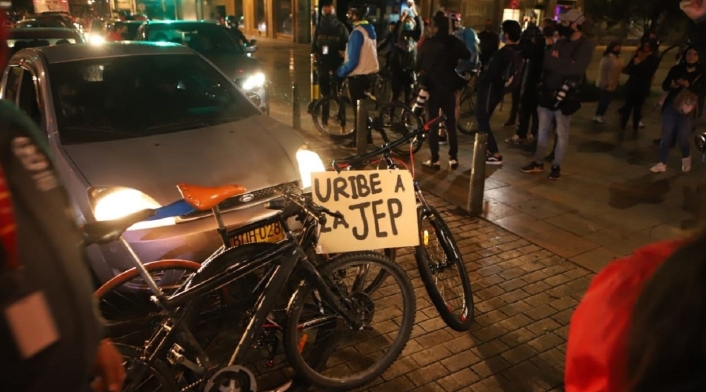 Protestas Bogotá 4 de agosto 2020
