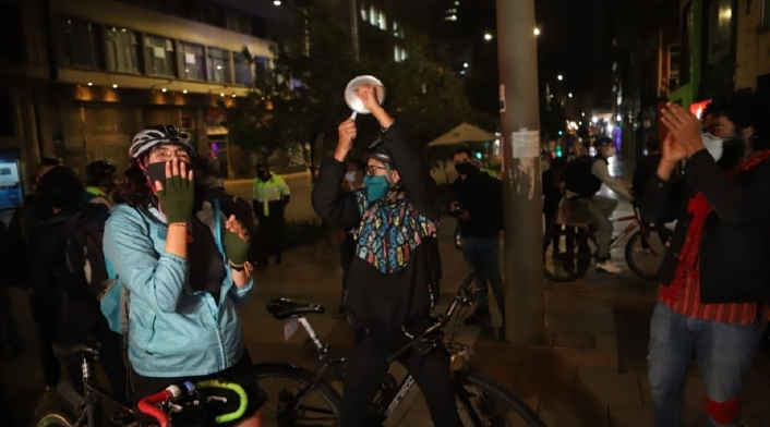 Protestas Bogotá 4 de agosto 2020
