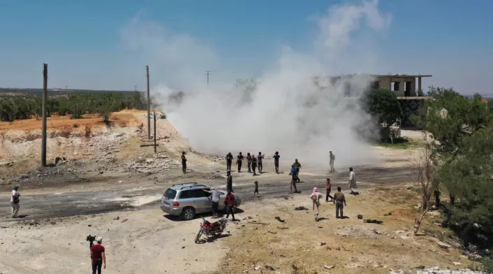 Ataque en Siria