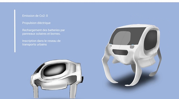 Taxis de SeaBubble que vuelan sobre el agua