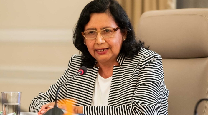 Gina Tambini, representante de la OPS en Colombia