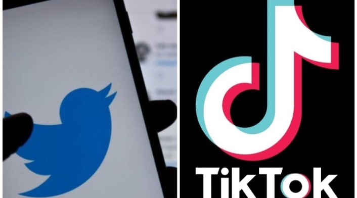 Twitter y TikTok