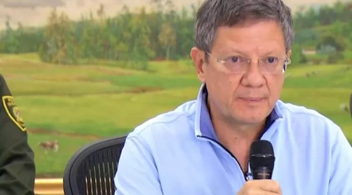 Luis Fernando Suárez Vélez, gobernador (e) de Antioquia.