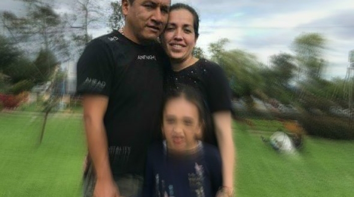 Natalia Baquero y Omar Villarraga, una pareja de esposos quienes trabajaban en servicios generales, en la Hacienda Presidencial Hato Grande