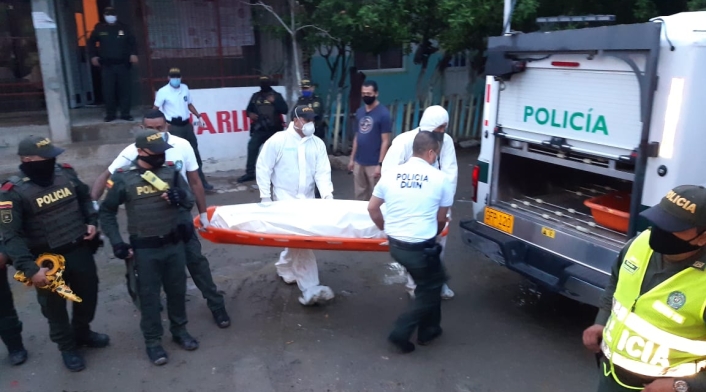 abatido delincuente en Cartagena