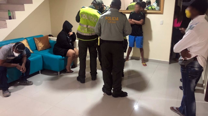 Motel clandestino en Cartagena