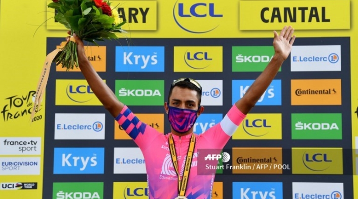 Daniel Felipe Martínez, ciclista colombiano