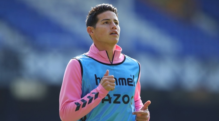 James Rodríguez, Everton