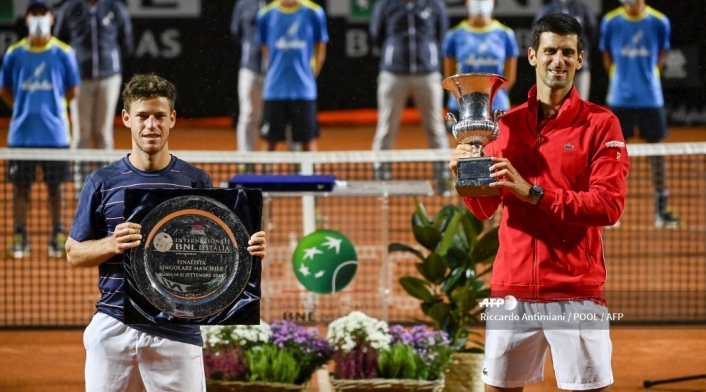 Djokovic campeón en Roma