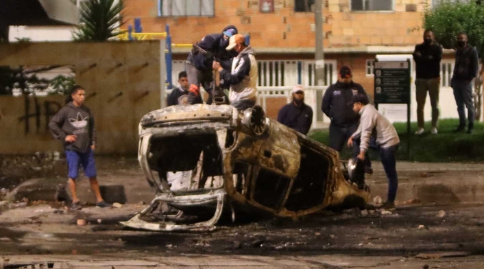 Violentas protestas en Bogotá por muerte de Javier Ordóñez