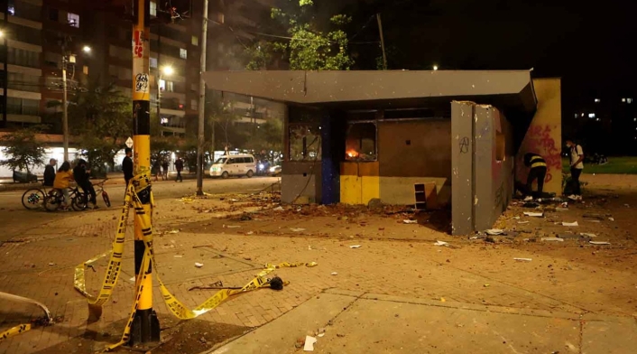 Violentas protestas en Bogotá por muerte de Javier Ordóñez