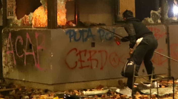 Violentas protestas en Bogotá por muerte de Javier Ordóñez