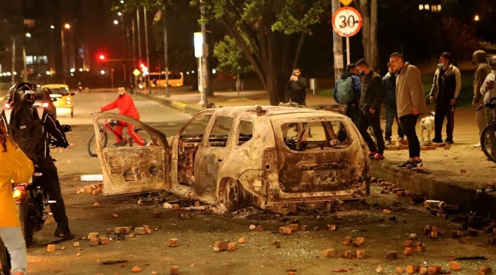 Violentas protestas en Bogotá por muerte de Javier Ordóñez
