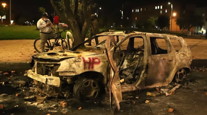 Violentas protestas en Bogotá por muerte de Javier Ordóñez