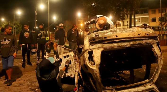 Violentas protestas en Bogotá por muerte de Javier Ordóñez