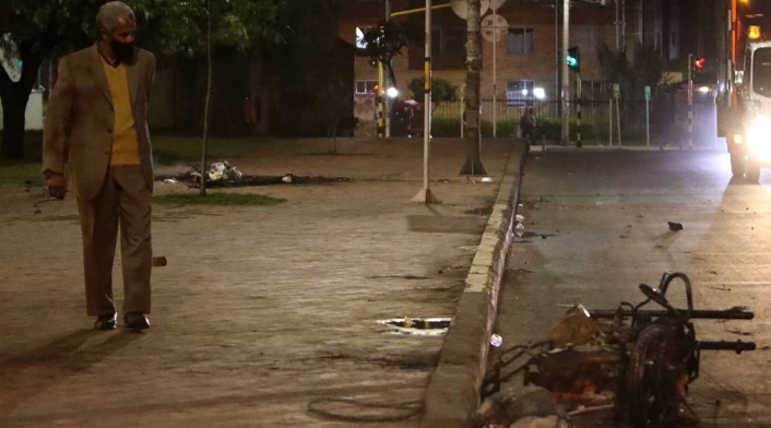 Violentas protestas en Bogotá por muerte de Javier Ordóñez