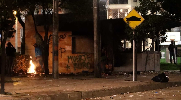 Violentas protestas en Bogotá por muerte de Javier Ordóñez