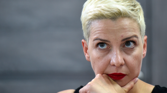 María Kolésnikova, líder opositora de Bielorrusia