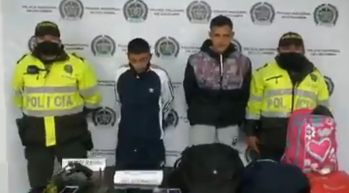 Delincuentes en Bogotá