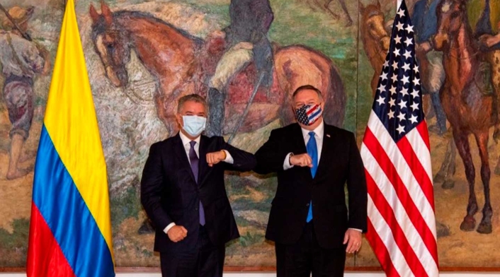 Encuentro Iván Duque y Mike Pompeo en Casa de Nariño Reunión Iván Duque y Mike Pompeo en Casa de Nariño