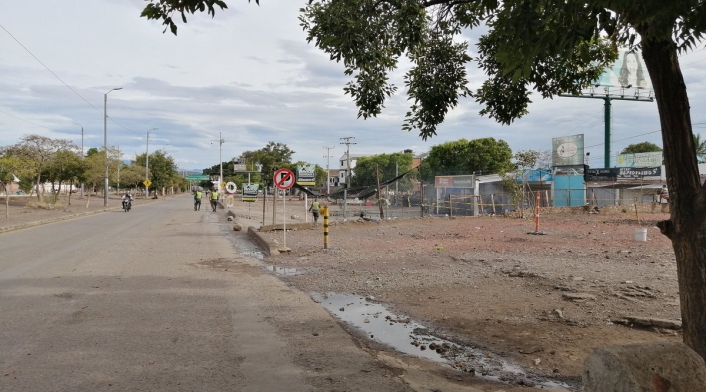 Sector de la Parada en Villa del Rosario, zona de Frontera