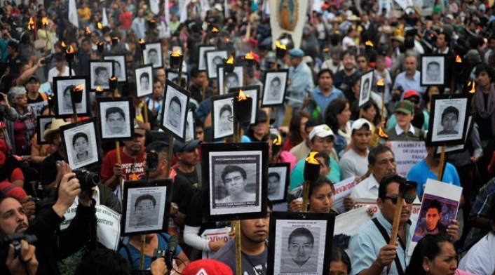 Estudiantes desaparecidos en México