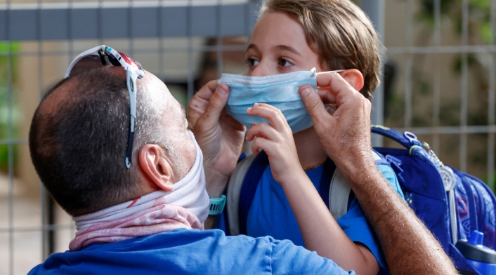 Regreso de niños a clases en Israel Regreso de niños a clases en Israel