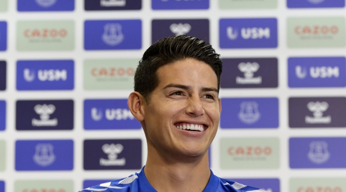 James Rodríguez, Everton