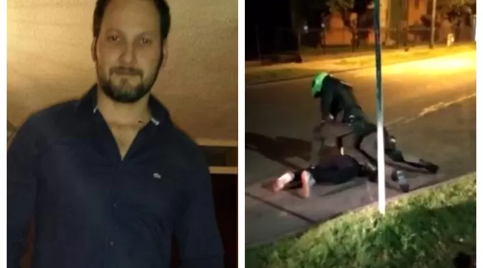 Javier Ordóñez, hombre que murió tras choques eléctricos de policías Javier Ordóñez, hombre que murió tras choques eléctricos de policías