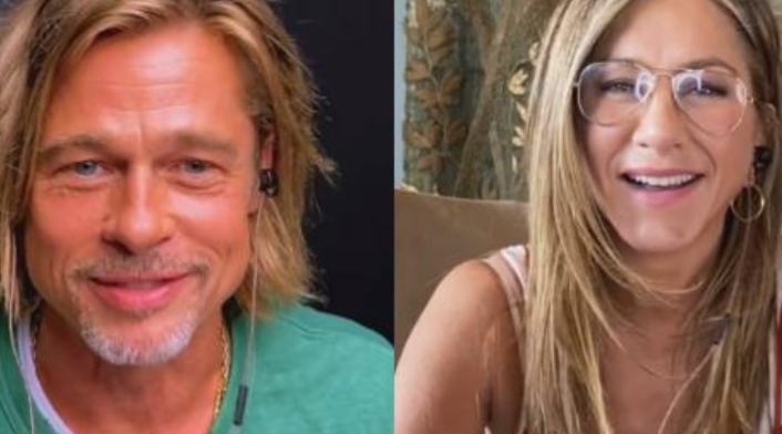 Jennifer Aniston y Brad Pitt