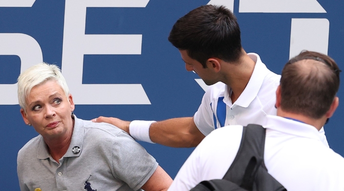 Novak Djokovic agredió a la jueza Novak Djokovic agredió a la jueza
