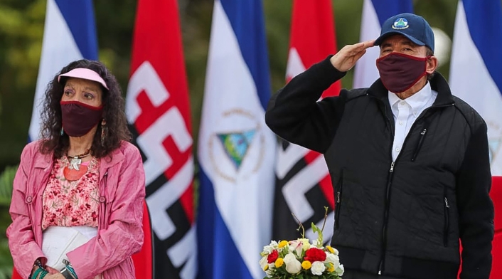 Daniel Ortega, presidente de Nicaragua