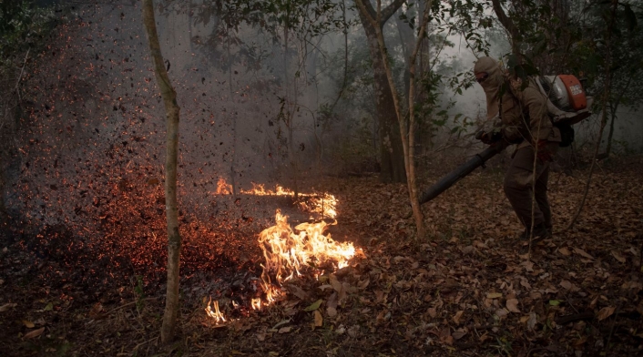 Incendios en el Pantanal brasileño