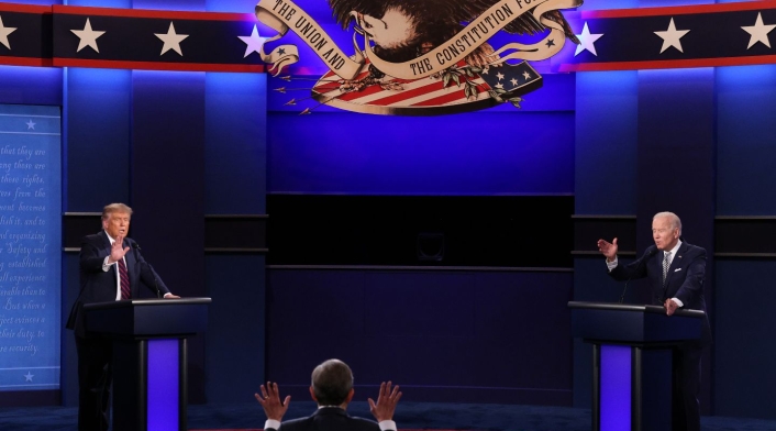 Primer debate entre Donald Trump y Joe Biden Primer debate entre Donald Trump y Joe Biden