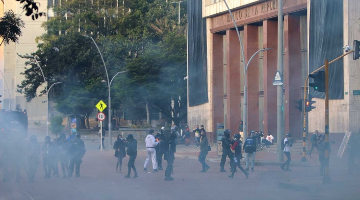 Protestas en Bogotá, 21 de septiembre de 2020