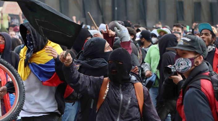 Protestas en Bogotá, 21 de septiembre de 2020
