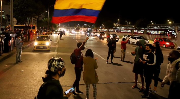 Protestas en la 170, 11 de septiembre de 2020